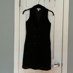 Sincerely Jules black vest/dress size xs